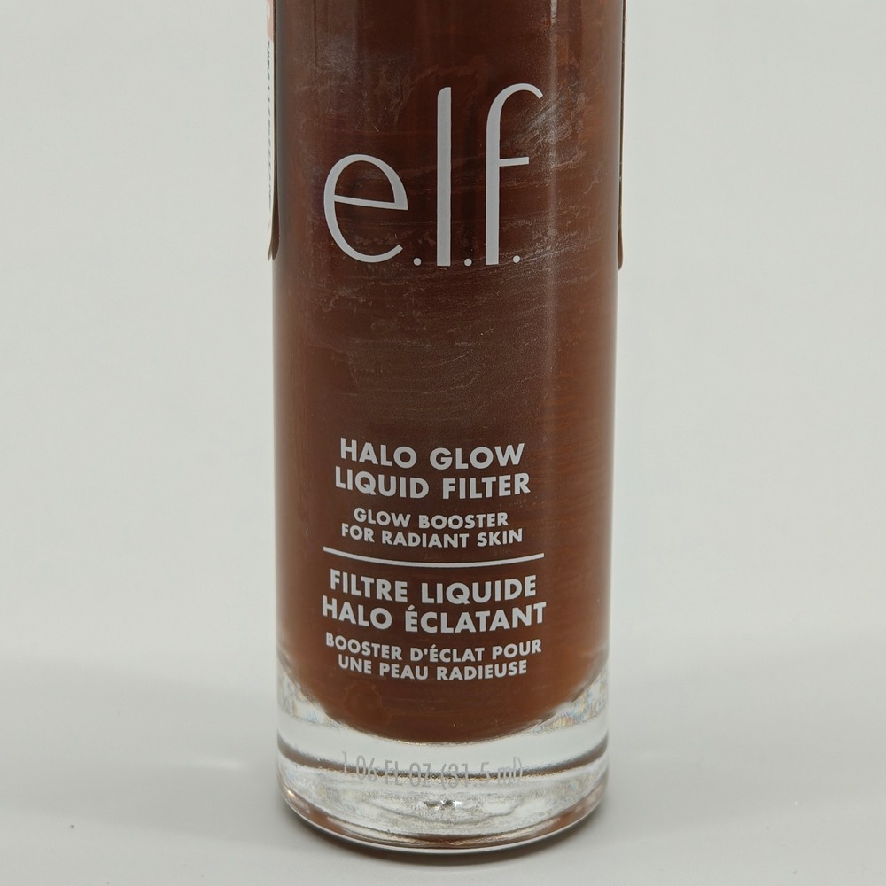 elf Halo Glow Liquid Filter Glow Booster Shade 7 Deep Rich 1.06oz New - Picture 7 of 8
